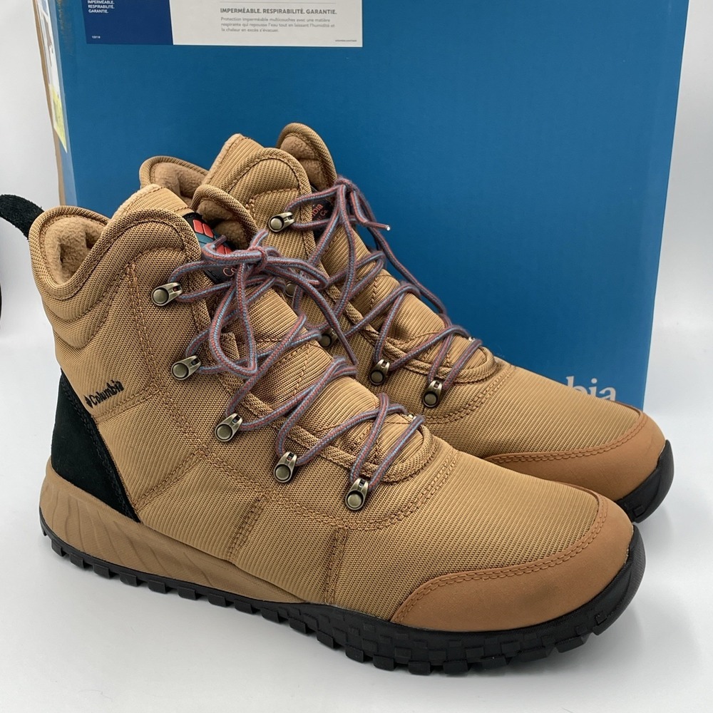 Columbia Men's‎ 11.5 Fairbanks High Omni-Heat Boot Elk Rusty Tan Waterproof